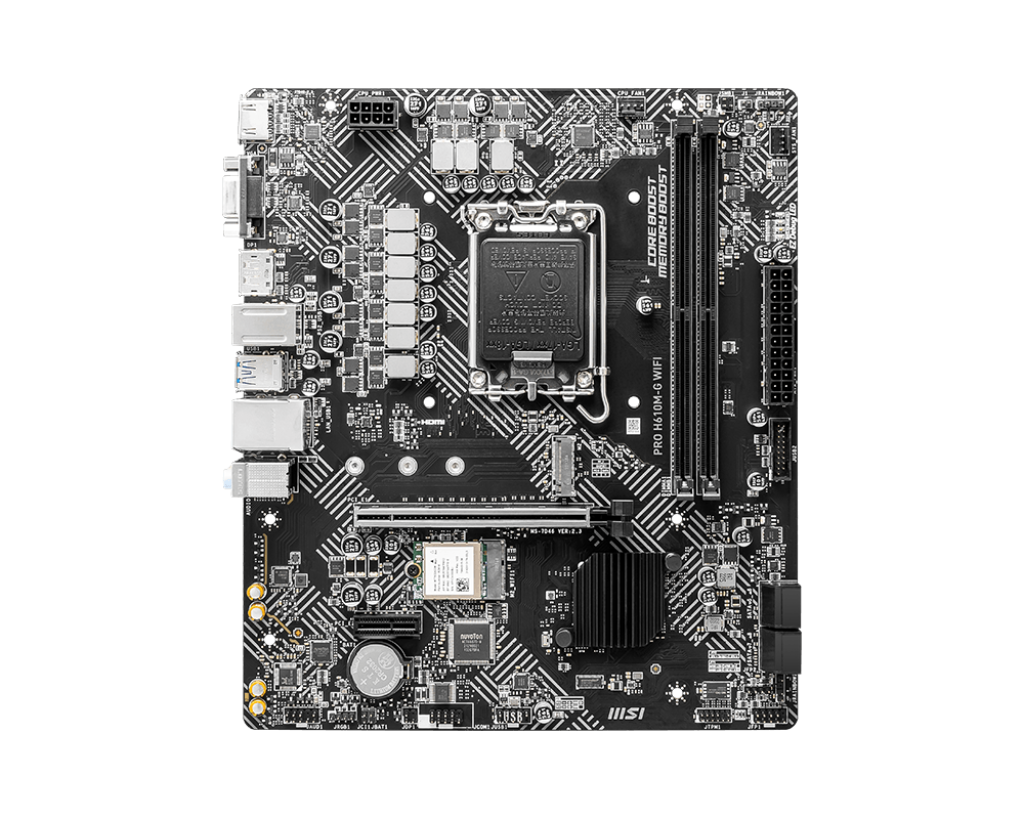 MSI Motherboard Pro H610m-G DDR5 Wifi MSI Motherboard Pro H610m-G DDR5 Wifi